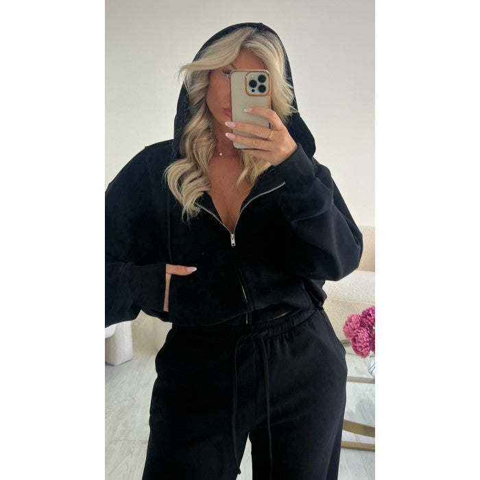Veste jogging noire